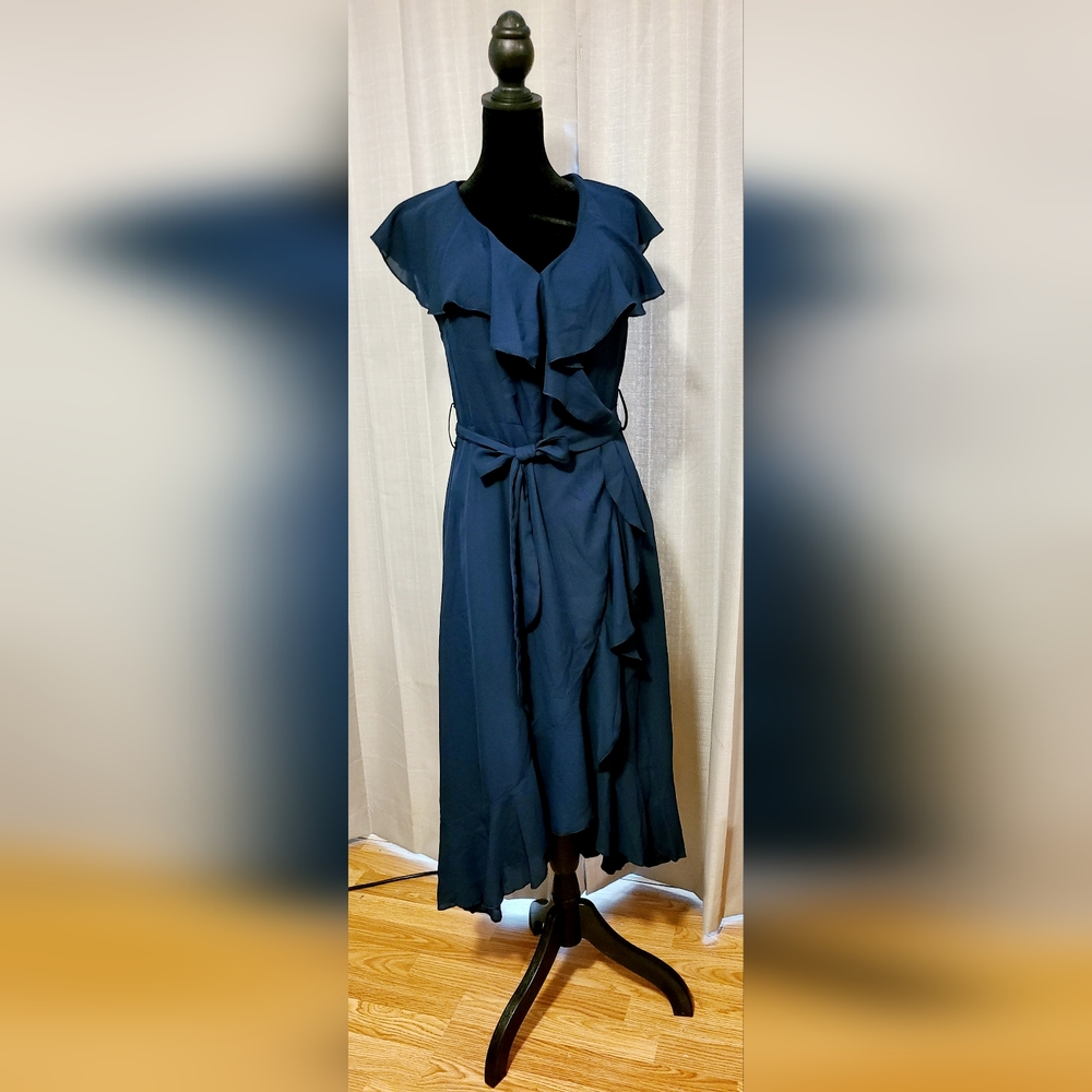 Ruffle Weap Dress